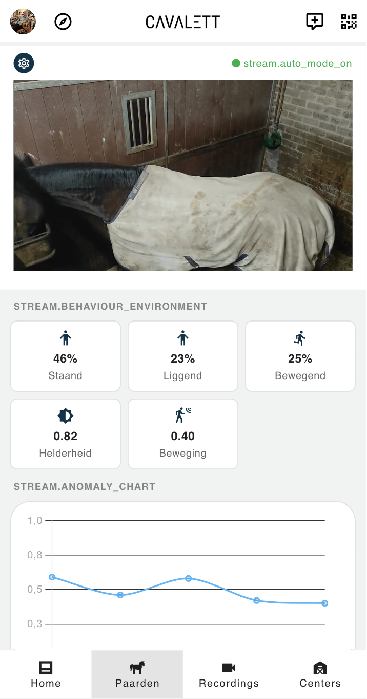 Equisense Stream app